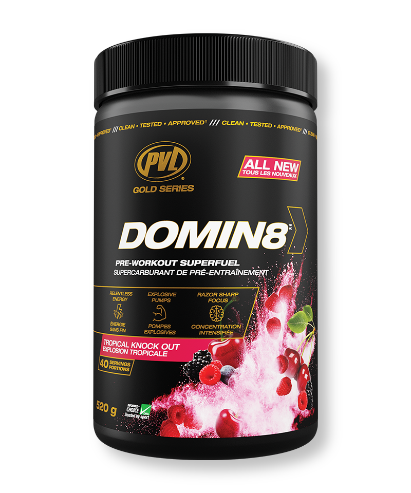 PVL Domin8 Pre-Workout 40 Servings