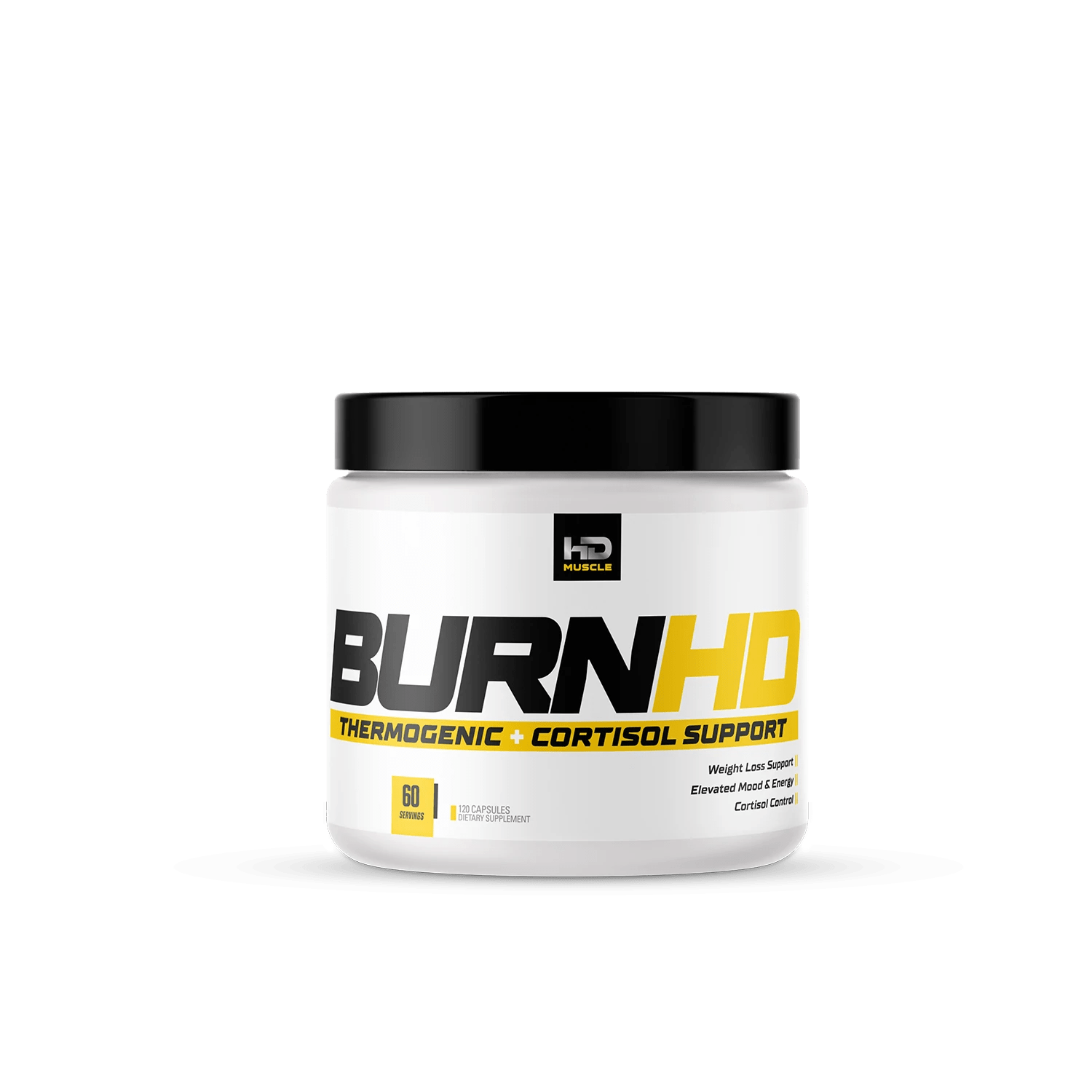 HD Muscle BurnHD (Fat Burner with No Caffeine) 120 Capsules