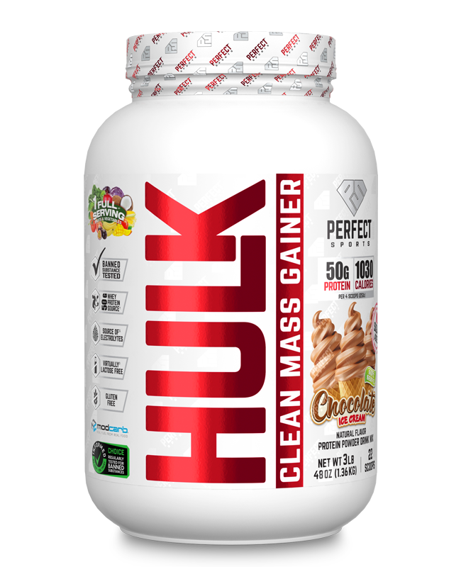 Perfect Sports Hulk Clean Mass Gainer 3LB & 10LB