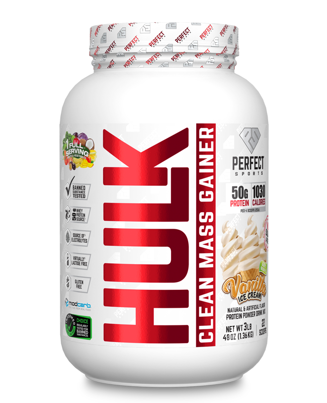 Perfect Sports Hulk Clean Mass Gainer 3LB & 10LB