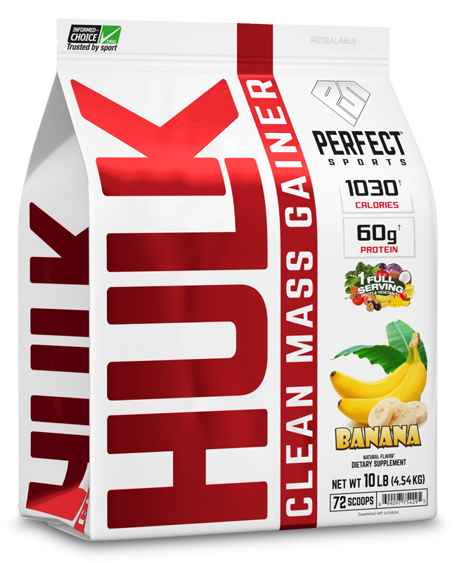 Perfect Sports Hulk Clean Mass Gainer 3LB & 10LB