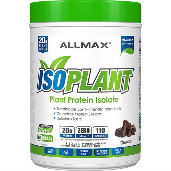Allmax IsoPlant Plant Protein Isolate 600g (Clearance)