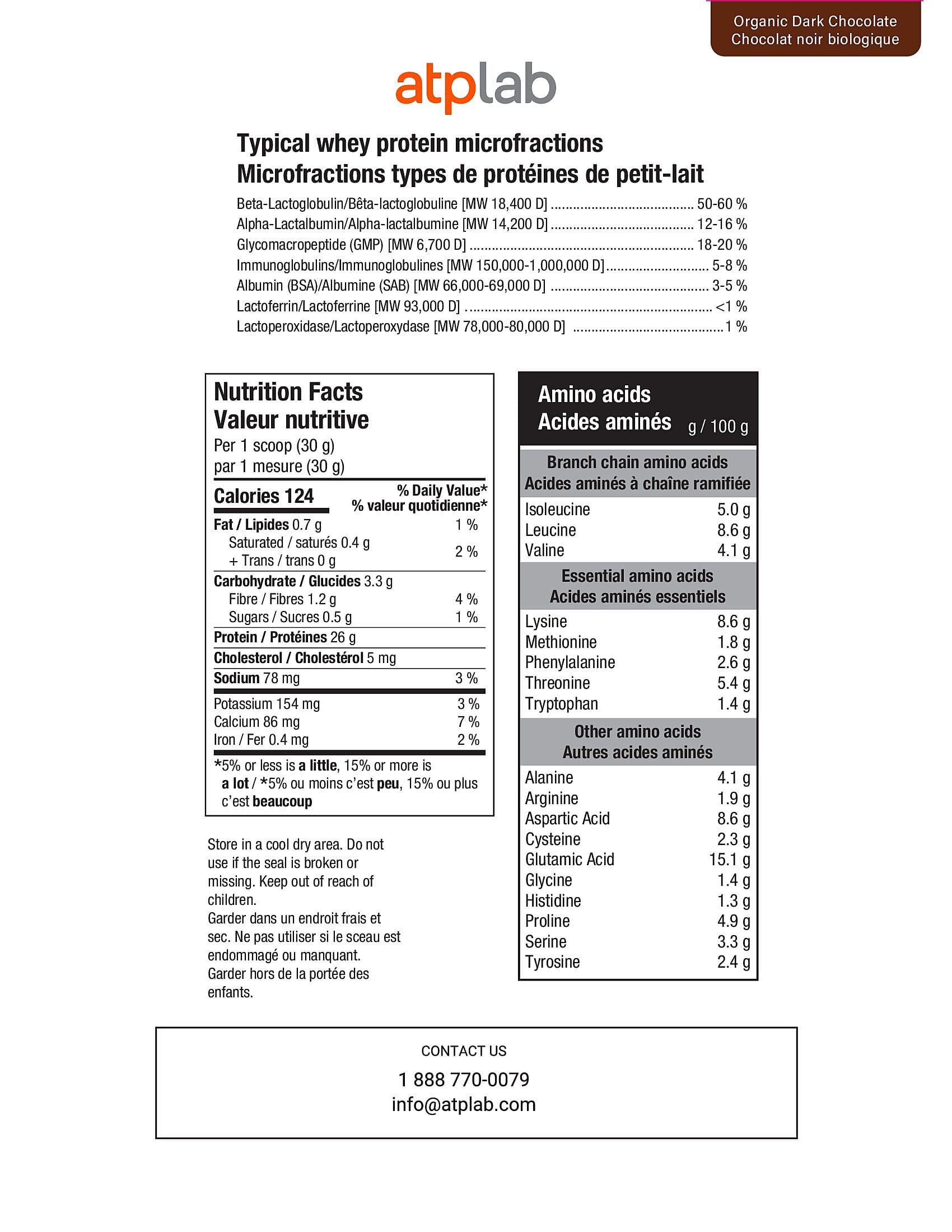 ATPLab 100% Whey Protein Isolate 900g