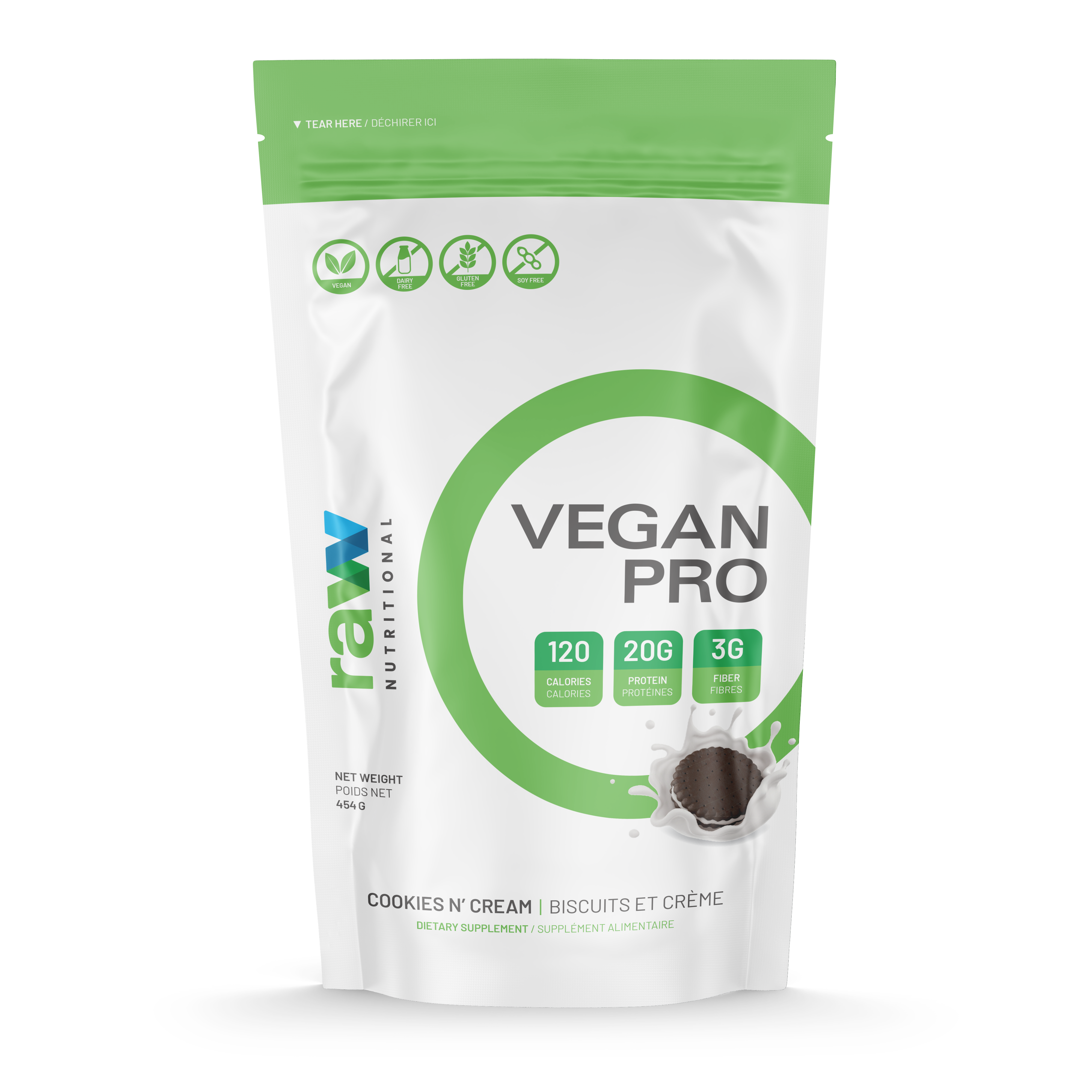 Raw Nutritional Vegan Pro 2LB