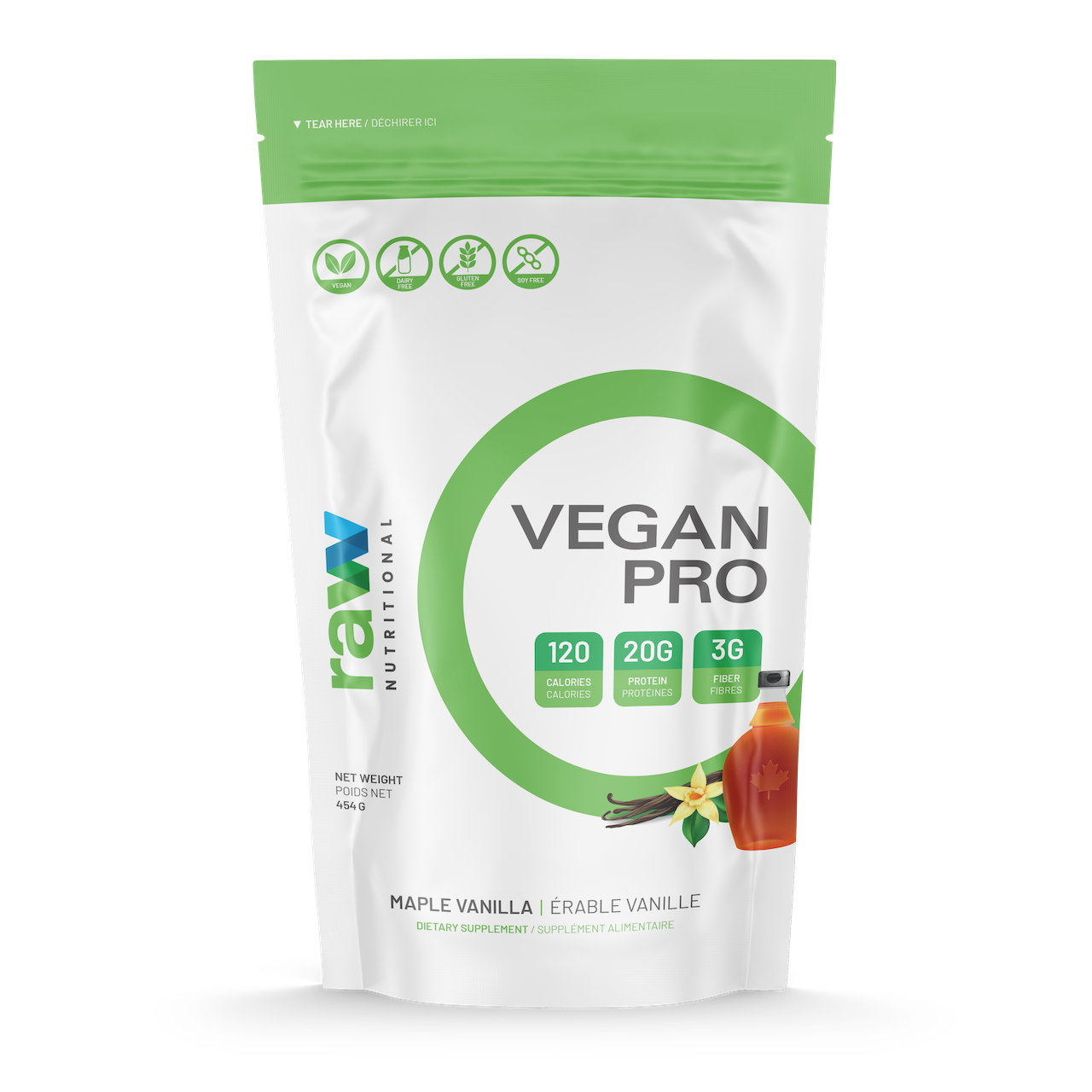 Raw Nutritional Vegan Pro 1LB & 2LB