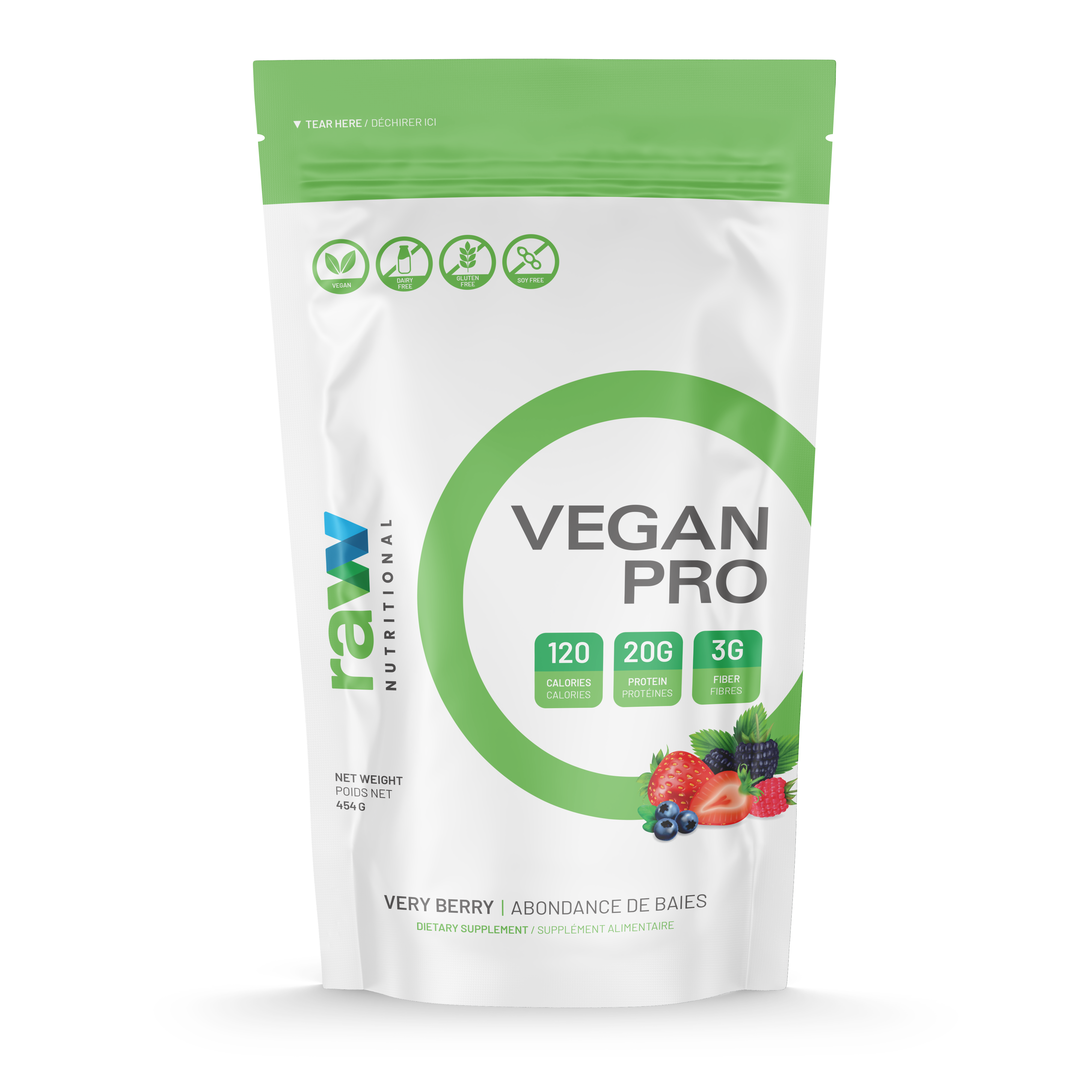 Raw Nutritional Vegan Pro 2LB