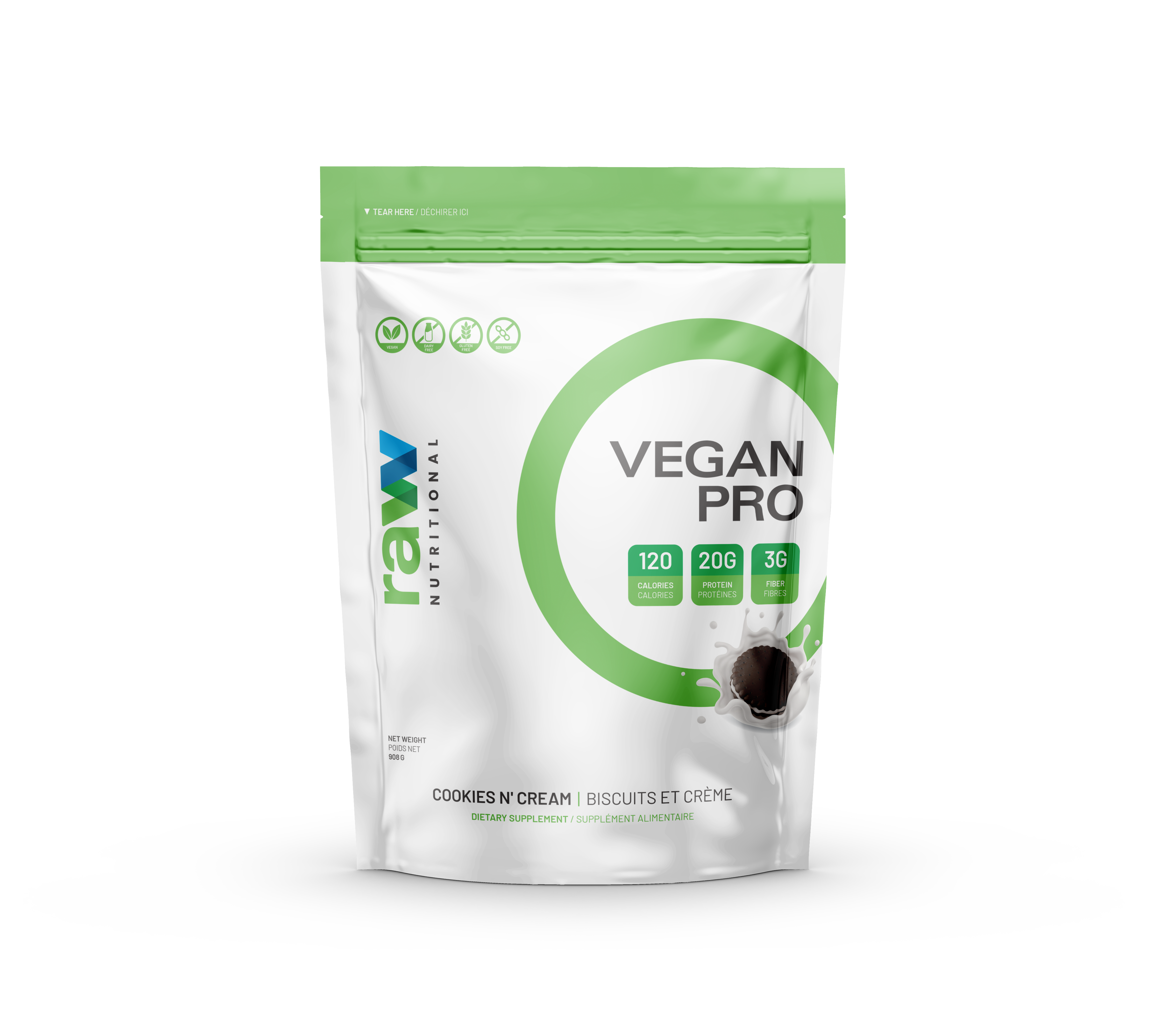 Raw Nutritional Vegan Pro 1LB & 2LB