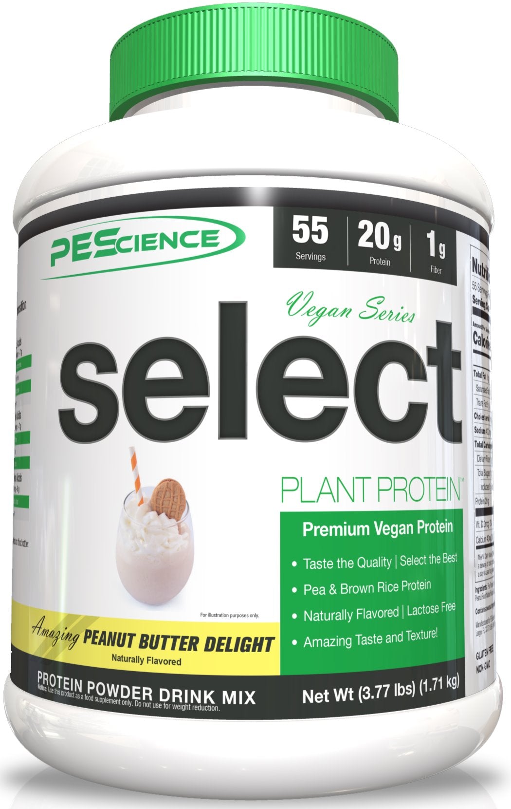 PEScience Vegan Select Protein 27 Servings