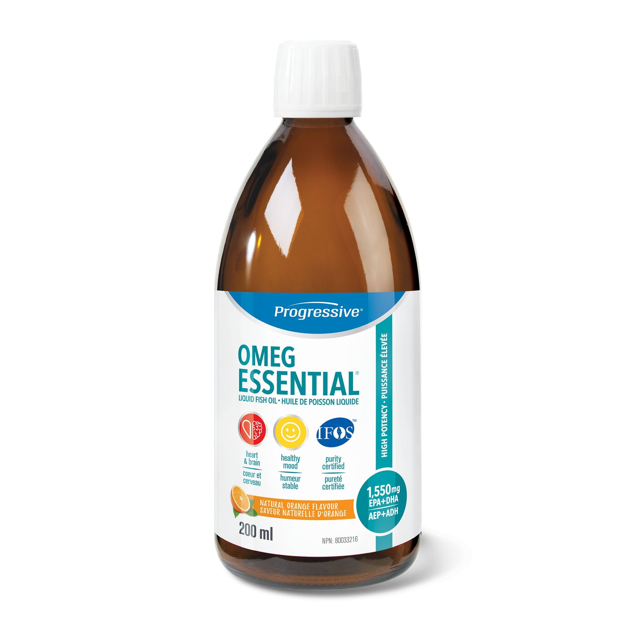 Progressive Omegessential Liquid Fish Oil 200ml & 500ml