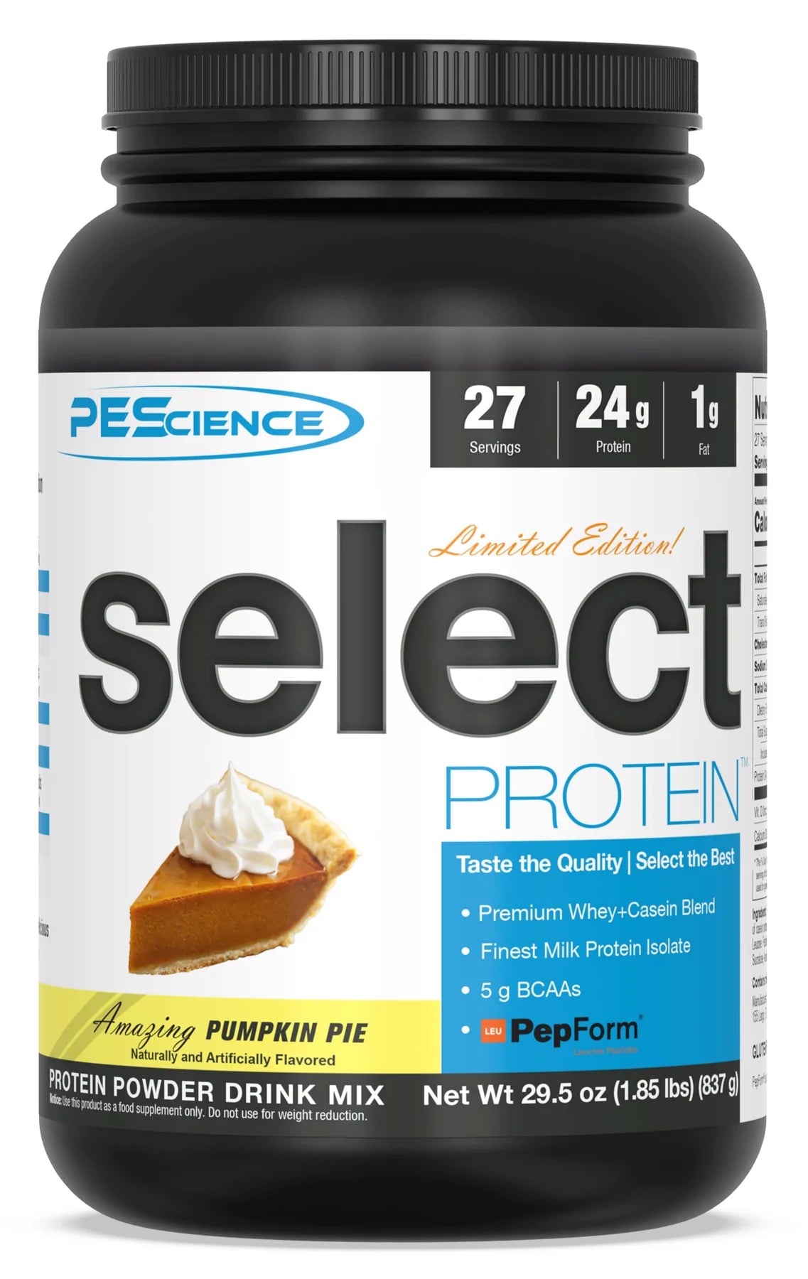 PEScience Select Protein 27 & 55 Servings