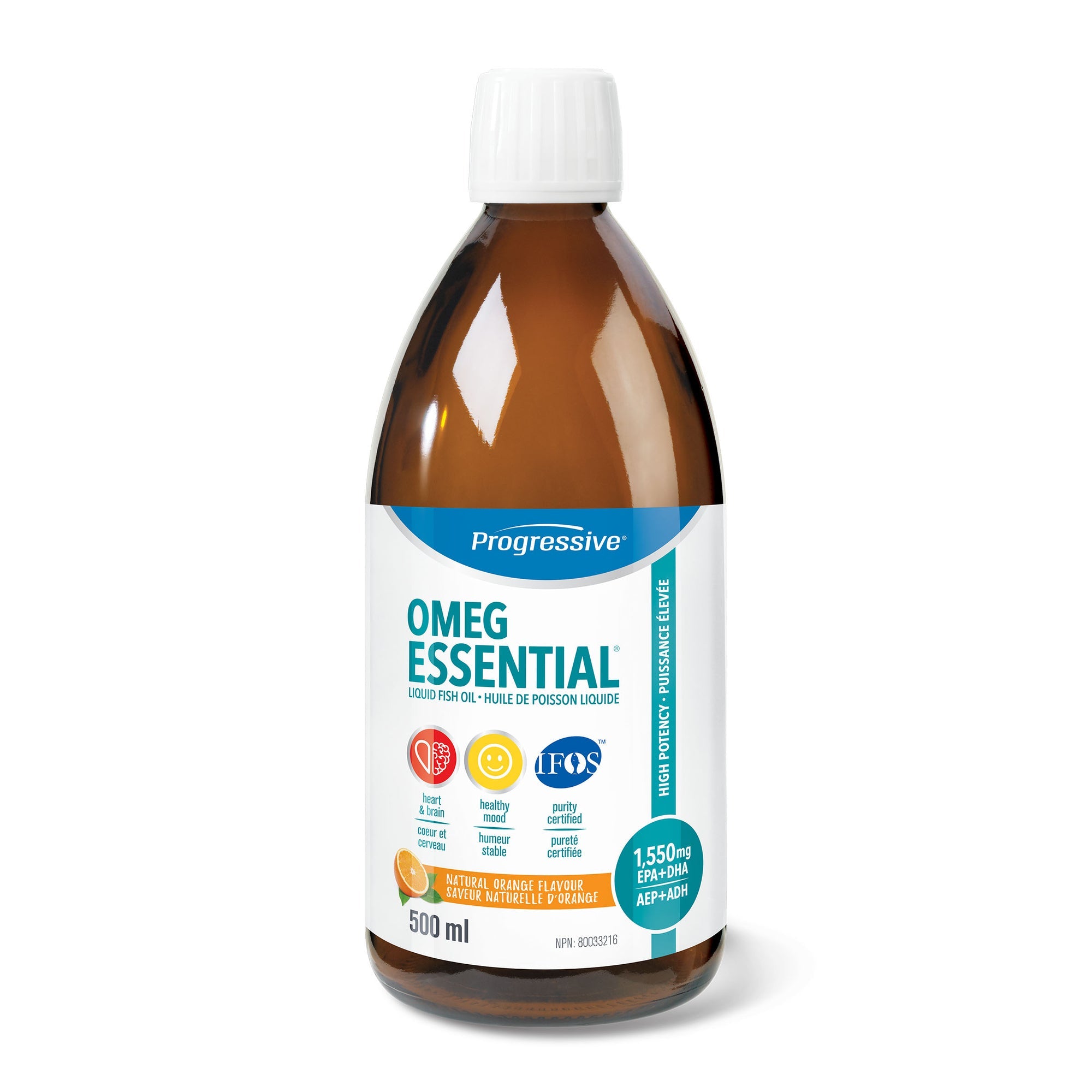 Progressive Omegessential  High Potency Liquid Fish Oil 200ml & 500ml