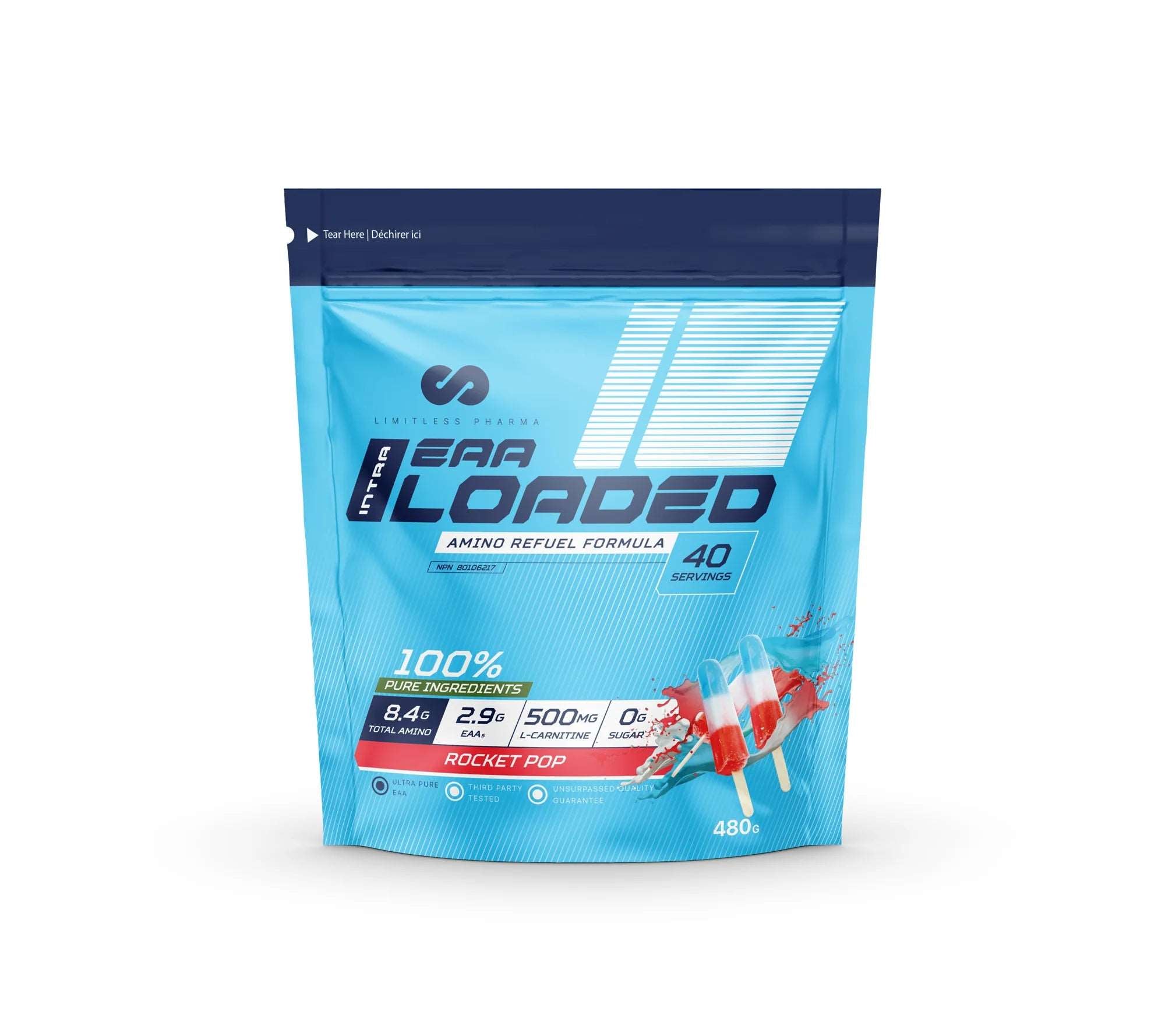 Limitless Pharma EAA Loaded 480g - 40 Servings
