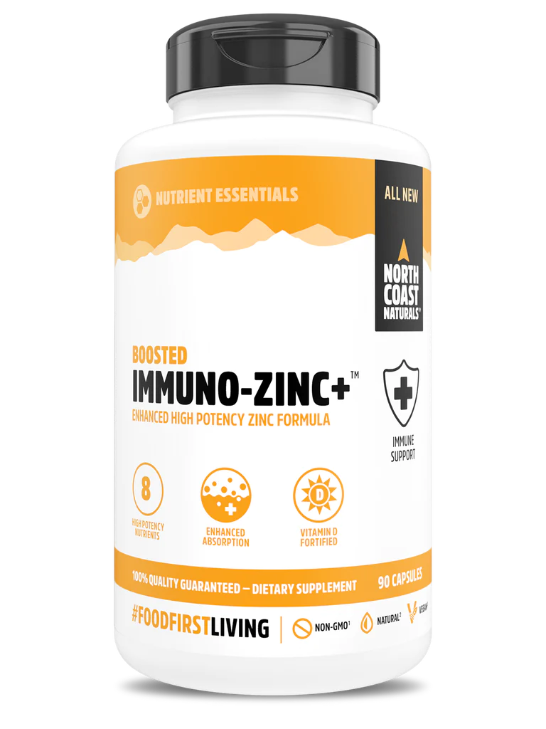 North Coast Naturals Boosted Immuno-Zinc+ 90 caps