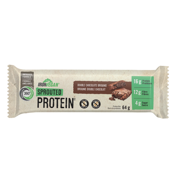 Iron Vegan Sprouted Protein Bar 64g