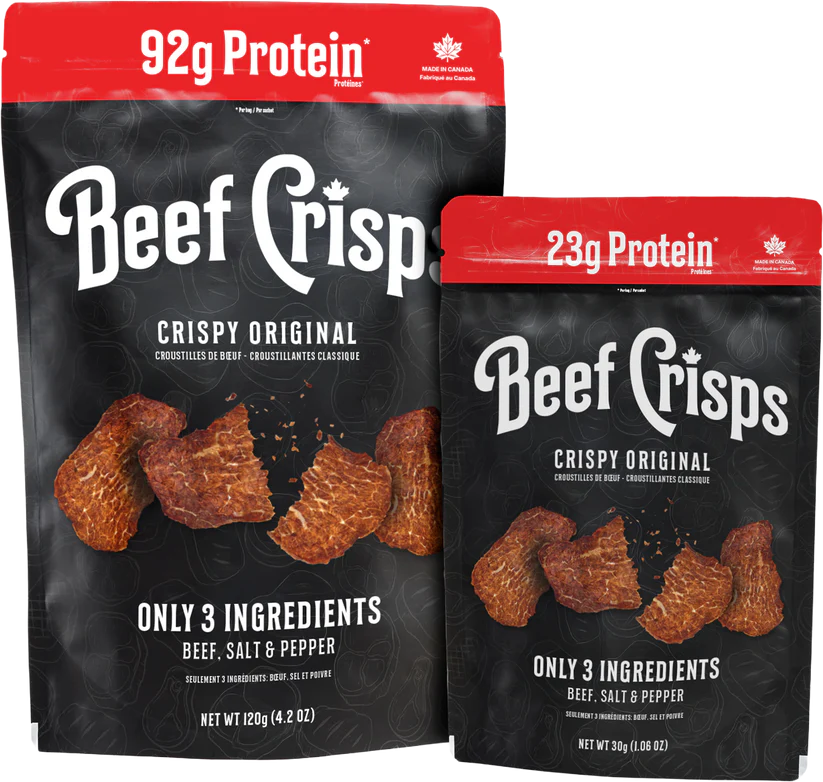 Bingeworthy Snacks Beef Crips Crunchy Original 30g & 120g