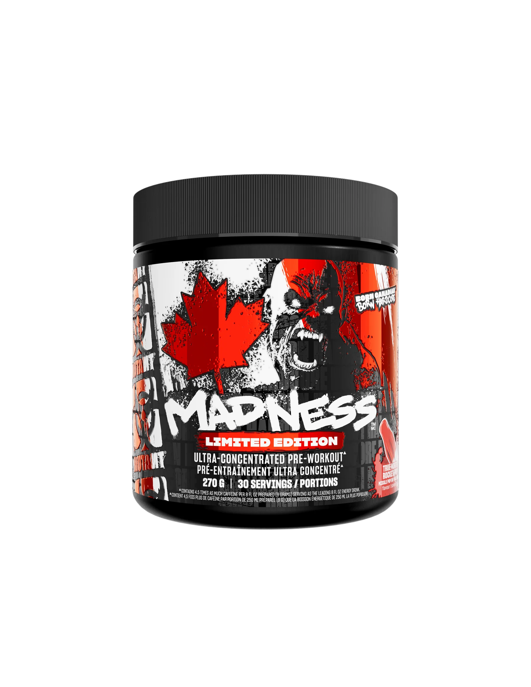 Mutant Madness Limited Edition Ultra-Concentrated Pre-Workout 270g - Rocket Pop