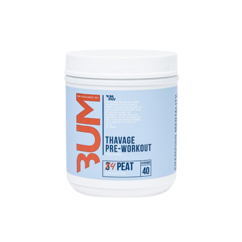 CBUM x RAW Thavage Pre-Workout 40 Servings