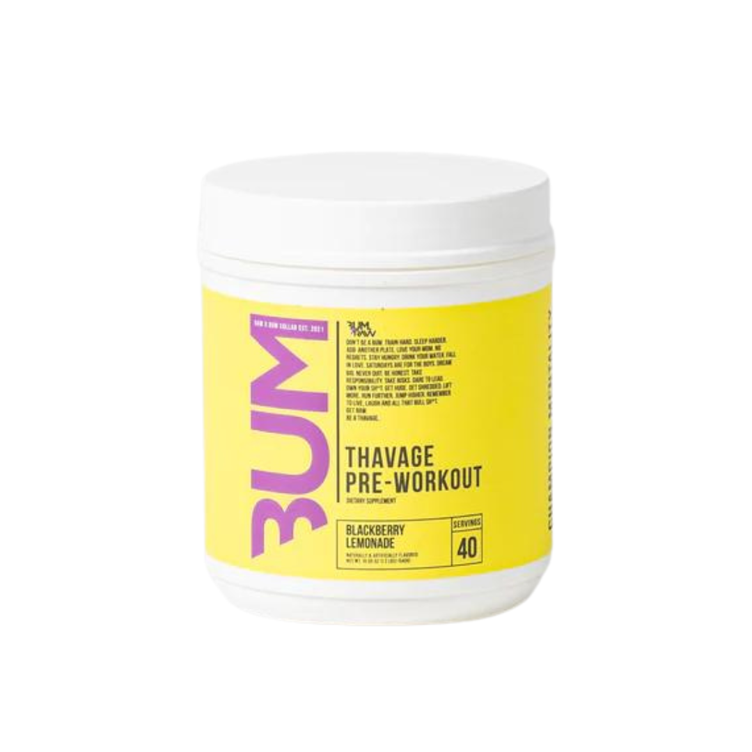 CBUM x RAW Thavage Pre-Workout 40 Servings