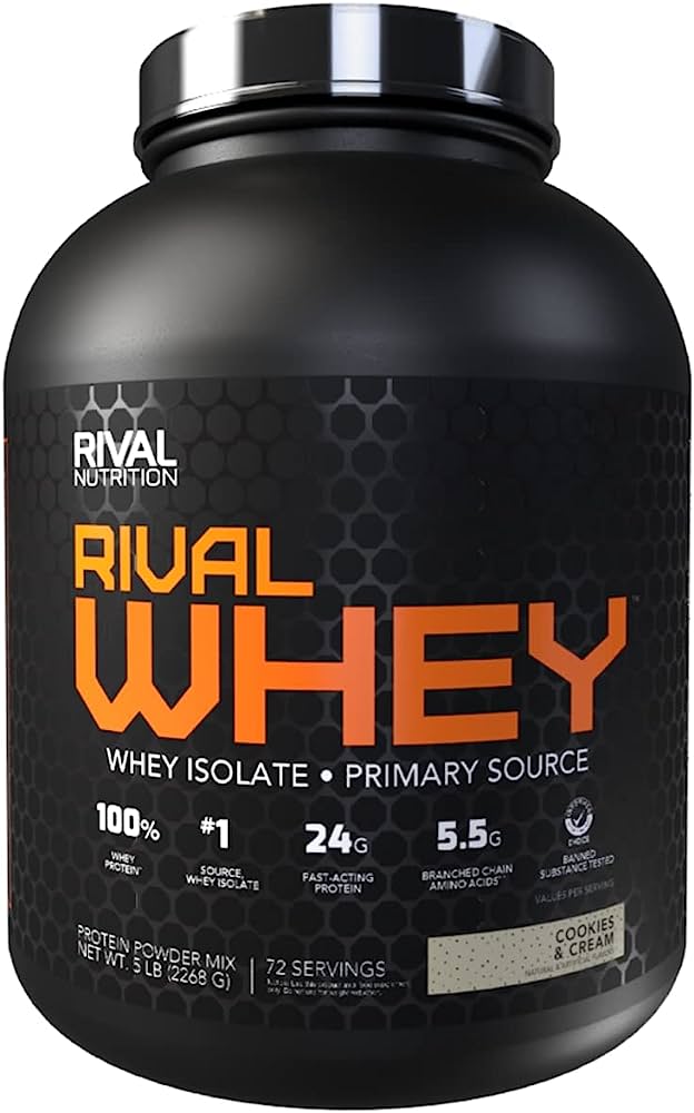 RIVAL Nutrition Whey 5LB & 10LB