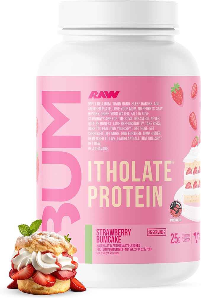 CBUM x RAW Itholate Protein Powder 777g-835g