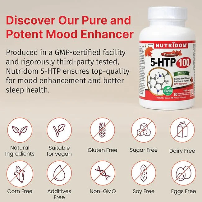 Nutridom 5-HTP 60 Capsules