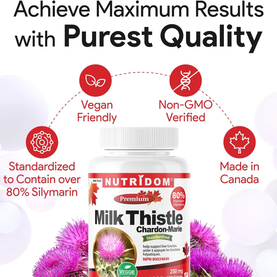 Nutridom Milk Thistle 120 Capsules