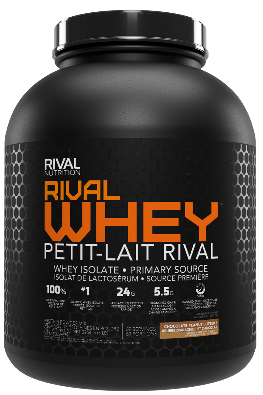 RIVAL Nutrition Whey 5LB & 10LB