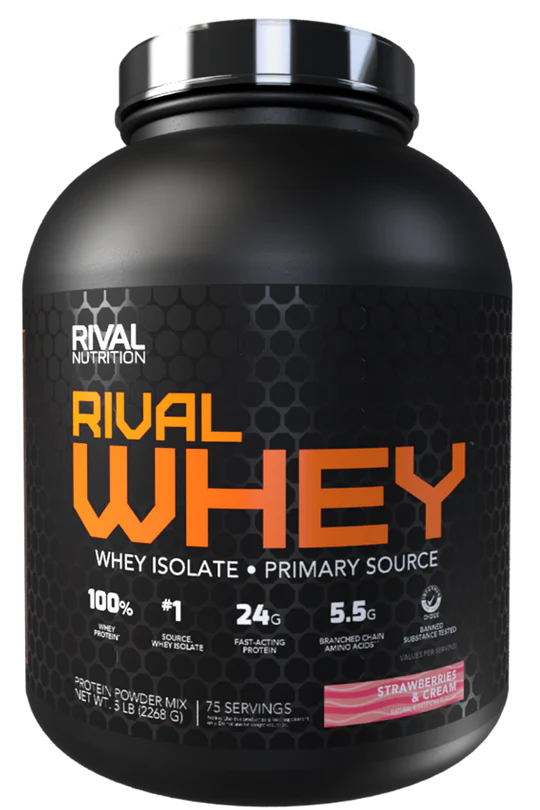 RIVAL Nutrition Whey 5LB & 10LB