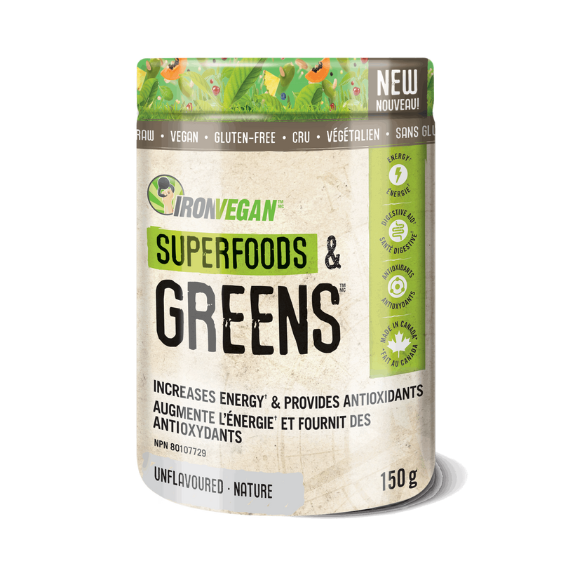 Iron Vegan Superfoods and Greens