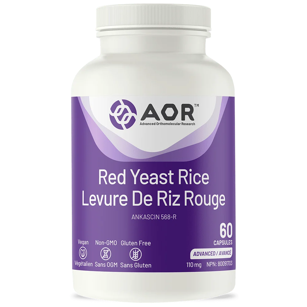 AOR Read Yest Rice 60 Capsules