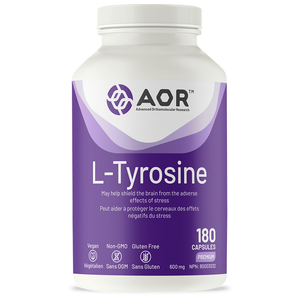 AOR L-Tyrosine 180 Capsules