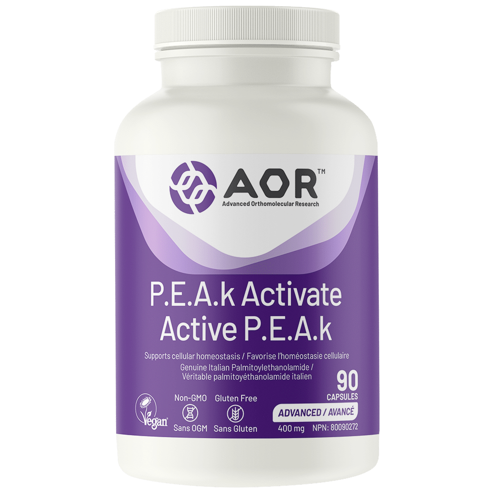 AOR P.E.A.k Activate 90 Capsules
