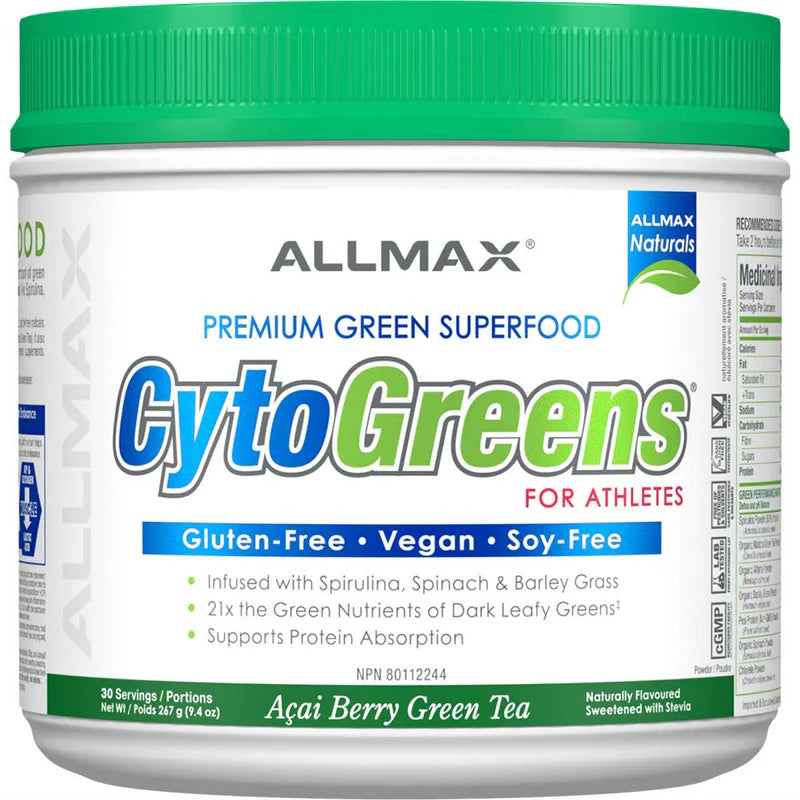 Allmax CytoGreens 30 & 60 Servings