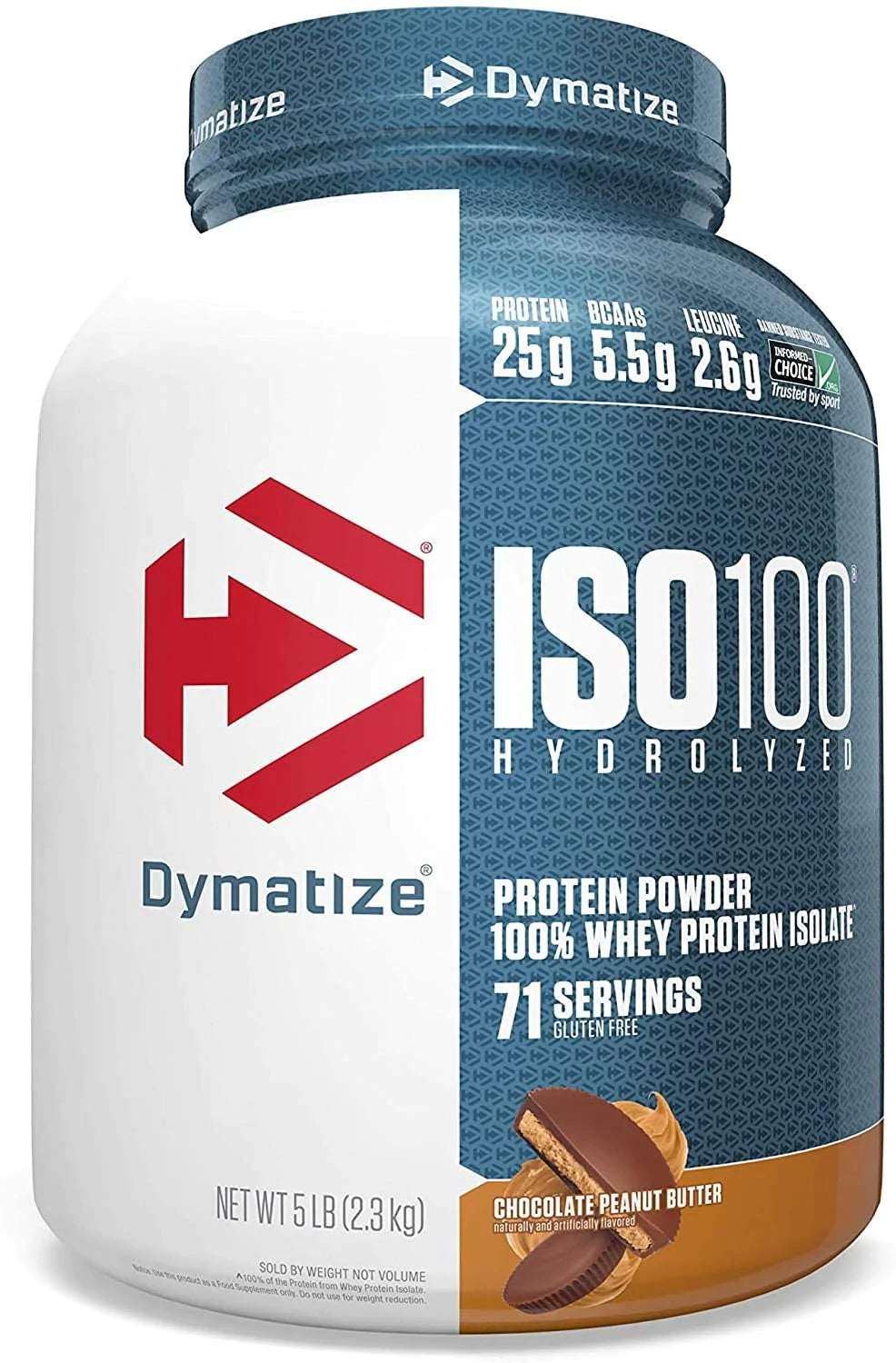 Dymatize Iso100 Protein 1.6lb and 5lb