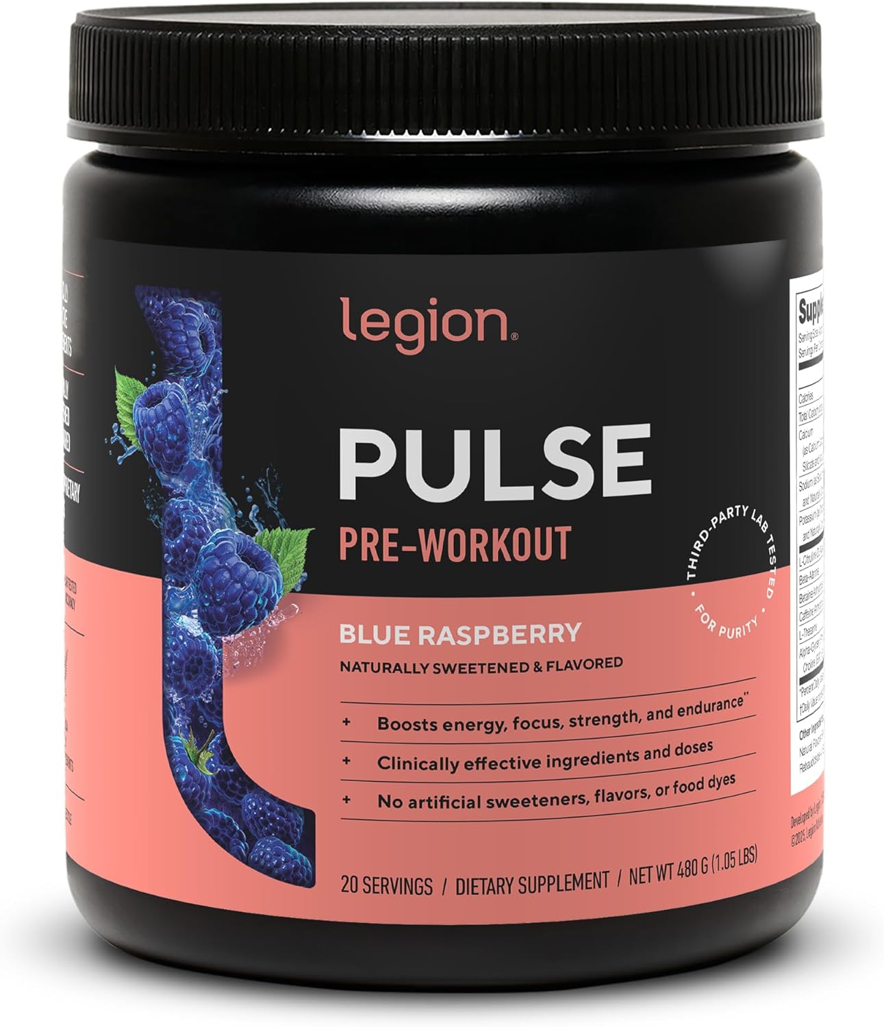 Legion Pulse Pre-Workout 490-500g
