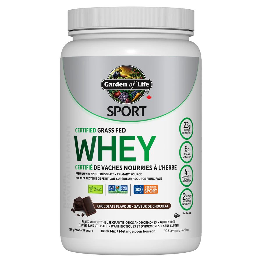Garden of Life Sport Grass Fed Whey Isolate 660-690g