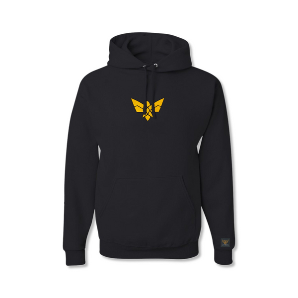 Unisex Embroidered Eagle Premium Midweight Hoodie