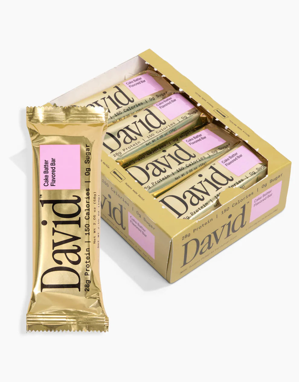 David Protein Bar | 28g of Protein - 64g Bar