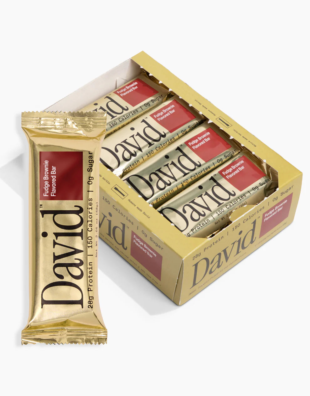 David Protein Bar | 28g of Protein - 64g Bar