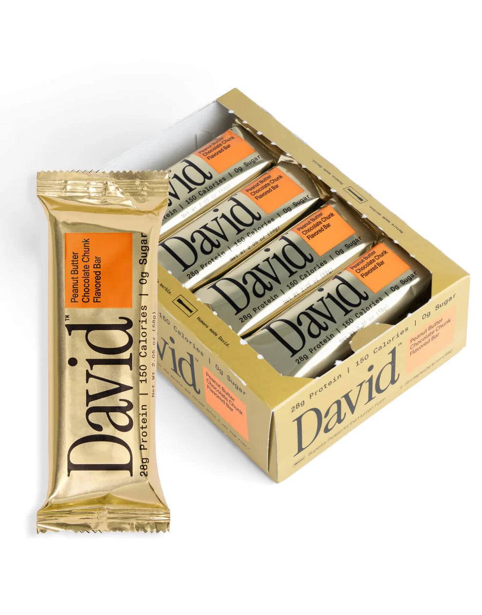 David Protein Bar | 28g of Protein - 64g Bar