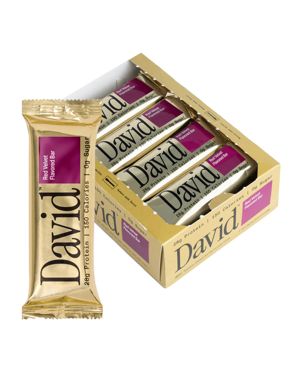 David Protein Bar | 28g of Protein - 64g Bar
