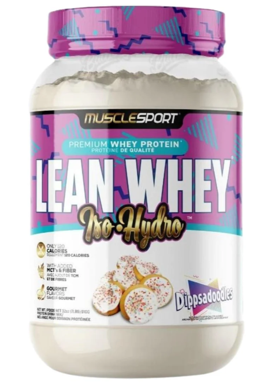 MuscleSport - Lean Whey Iso-Hyrdo Gourmet Protein 2LBS