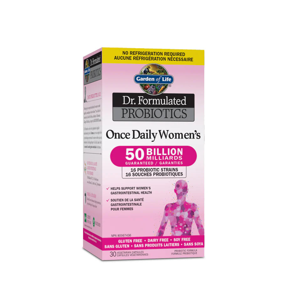 Garden of Life Women's Probiotics 50 Billion CFU 30 Capsules