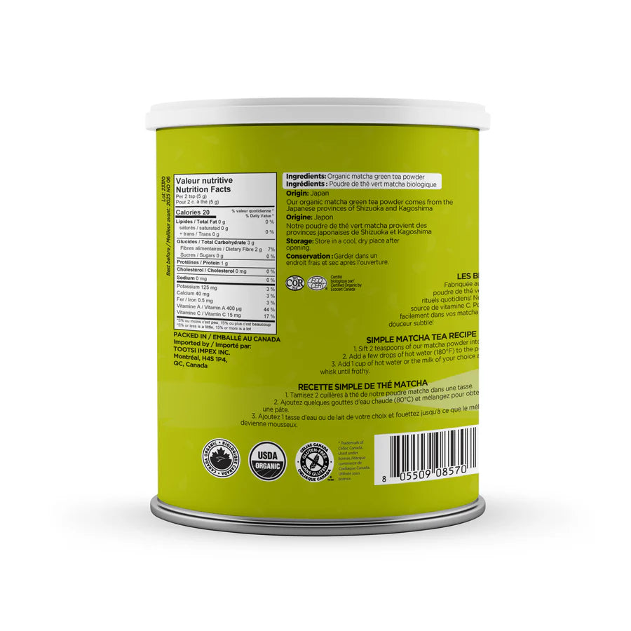 Elan Organic Japanese Matcha Tea Powder 250g