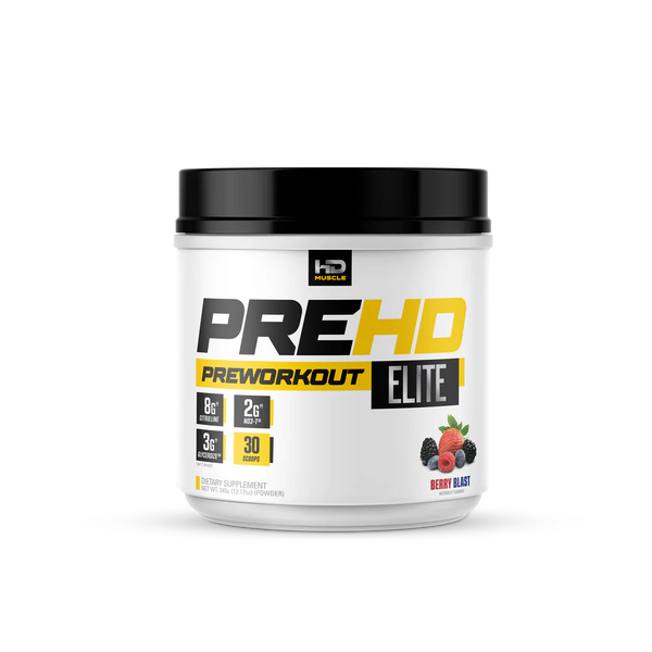 HD Muscle PreHD Elite (Stim Free Pump) 30 Servings