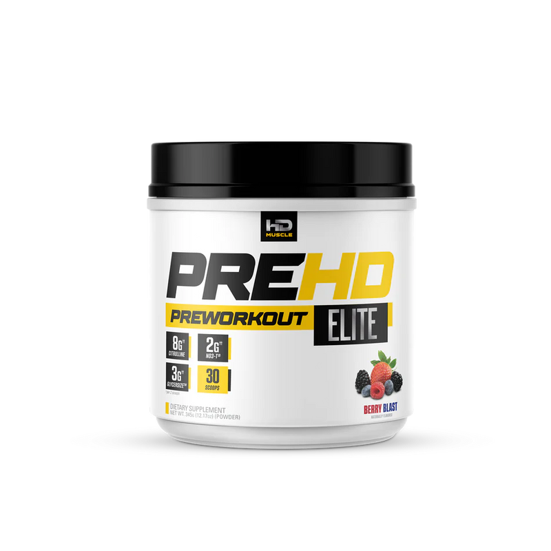 HD Muscle PreHD Elite (Stim Free Pump) 30 Servings