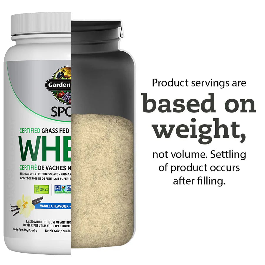 Garden of Life Sport Grass Fed Whey Isolate 660-690g