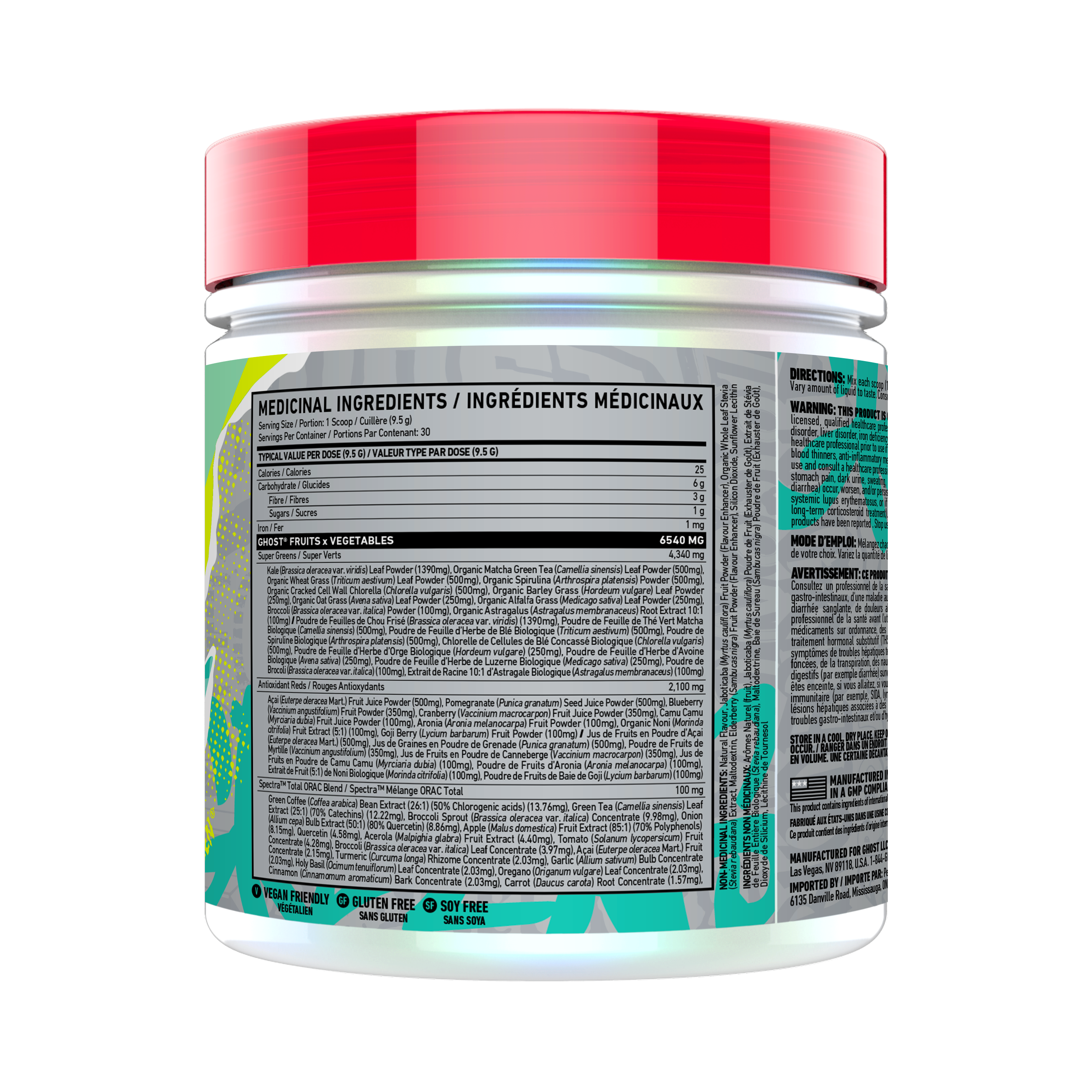 Ghost Greens 30 Servings