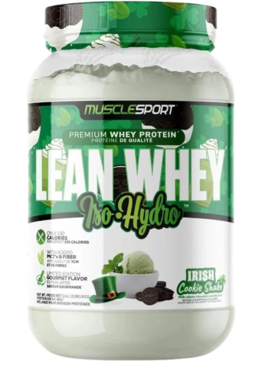 MuscleSport - Lean Whey Iso-Hyrdo Gourmet Protein 2LBS
