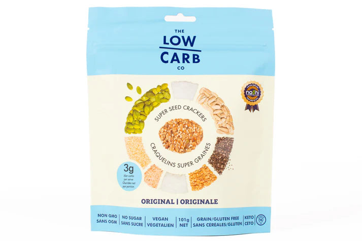 The Low Carb Co. Super Seed Crackers 101g